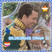 a picture of a man and a woman with the name gildedrose canon written on the bottom