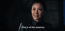 Time Is Of The Essence Philippa Georgiou GIF - Time Is Of The Essence Philippa Georgiou Star Trek Discovery GIFs