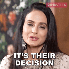 It'S Their Decision Ameesha Patel GIF - It'S Their Decision Ameesha Patel Pinkvilla GIFs