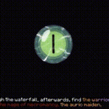 a green sphere with a lightning bolt on it