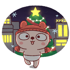 Lengtu Christmas Sticker - Lengtu Christmas Spin Stickers