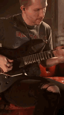 Playing The Guitar Cole Rolland GIF - Playing The Guitar Cole Rolland Performing GIFs
