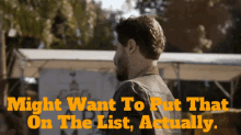Station19 Jack Gibson GIF - Station19 Jack Gibson Might Want To Put That On The List Actually GIFs
