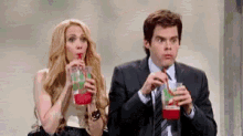 Spit Drink Shocked GIF - Spit Drink Shocked What GIFs