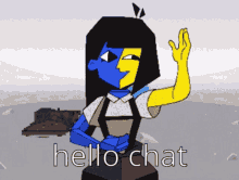 Hello Chat Ena GIF - Hello Chat Ena GIFs