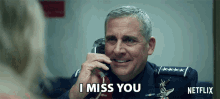 I Miss You General Mark R Naird GIF - I Miss You General Mark R Naird Steve Carell GIFs