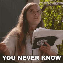 You Never Know Olivia Oblanc GIF - You Never Know Olivia Oblanc Making The Cut GIFs