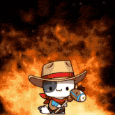 Cowboy Cat GIF - Cowboy Cat Fire GIFs