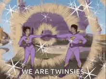 We Are Twinsies Fist Pump GIF - We Are Twinsies Fist Pump Wonder Twins GIFs