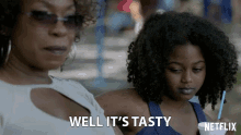 Well Its Tasty Its Good GIF - Well Its Tasty Its Good Introduce GIFs