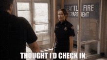 Station19 Andy Herrera GIF - Station19 Andy Herrera Thought Id Check In GIFs
