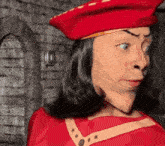 Maya Winky Dressed As Lord Farquaad Turning Into A Rocket GIF