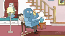 Talking Chair Chair GIF - Talking Chair Chair Rick And Morty GIFs