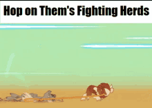 Hop On Tfh GIF - Hop On Tfh Thems Fighting Herds GIFs