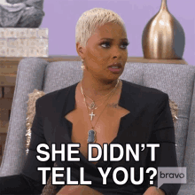 She Didnt Tell You Eva Marcille GIF - She Didnt Tell You Eva Marcille Real Housewives Of Atlanta GIFs