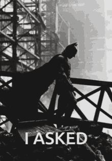 Batman I Asked GIF - Batman I Asked I Asked Meme GIFs