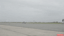 a blurred image of a car driving down a road with the words think jules on the bottom