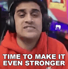 Time To Make It Even Stronger Philip GIF - Time To Make It Even Stronger Philip Phillybeatzu GIFs