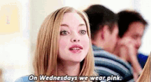Pink GIF - Wednesday Pink Meangirls GIFs