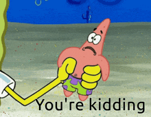 Are You Kidding Me Patrick Star GIF - Are You Kidding Me Patrick Star Seriously GIFs