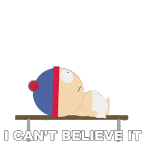 I Cant Believe It Stan Marsh Sticker - I Cant Believe It Stan Marsh South Park Stickers