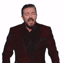 ricky gervais gif laughter gif laughing gif comedian comedy