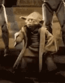 Yoda Star Wars GIF - Yoda Star Wars Dance GIFs