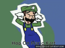 Mario Kart Luigi GIF - Mario Kart Luigi Gay GIFs