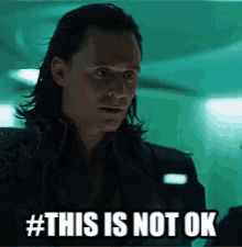 Loki Tom Hiddleston GIF - Loki Tom Hiddleston This Is Not Okay GIFs
