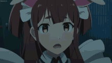 Akiba Maid War Crying GIF - Akiba Maid War Crying Explosion GIFs