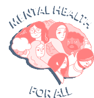 Mental Health For All Self Care Sticker - Mental Health For All Self Care Mental Care Stickers