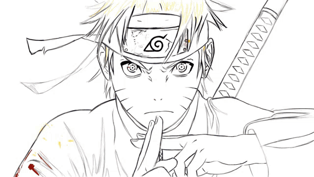 naru25.gif (600×800)  Desenhos para colorir naruto, Naruto e