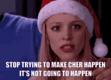 Cher Stop GIF - Cher Stop Trying GIFs