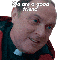 You Are A Good Friend Monsignor Matthew Korecki Sticker - You Are A Good Friend Monsignor Matthew Korecki Evil Stickers