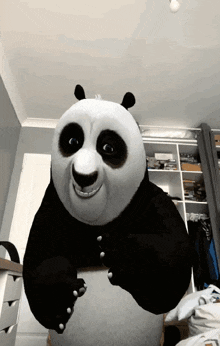 Kung-fu Panda Fortnite Dance GIF - Kung-fu Panda Fortnite Dance Orange Justice GIFs
