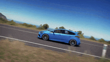 forza horizon 3 ford focus rs hot hatch driving drive