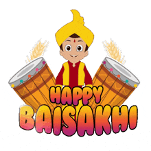 Happy Baisakhi Chhota Bheem GIF - Happy Baisakhi Chhota Bheem Baisakhi Ki Shubhkamnaye GIFs