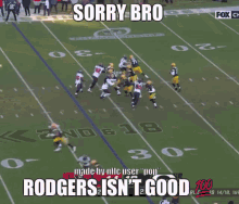 rodgers packers nflc pop trash