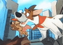 Dodger And Tito Oliver And Company GIF - Dodger And Tito Oliver And Company GIFs