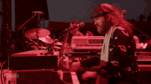 Playing Piano The Black Crowes GIF - Playing Piano The Black Crowes Stagecoach GIFs