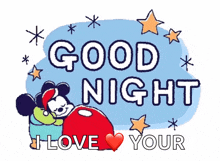 Good Night Mickey Mouse GIF
