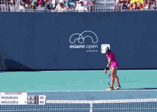 monica niculescu underhand serve match point garbine muguruza tennis