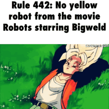 rule442 robots bigweld yellow goku