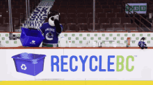 Vancouver Canucks Fin The Whale GIF - Vancouver Canucks Fin The Whale Recycle GIFs