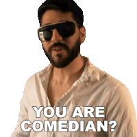 You Are Comedian Rudy Ayoub Sticker - You Are Comedian Rudy Ayoub Are You An Entertainer Stickers