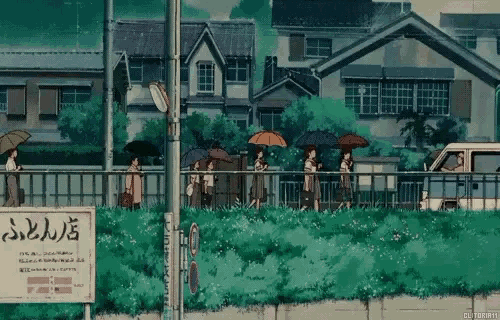 Anime Landscape GIFs  Tenor