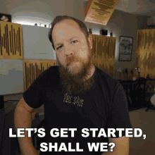 Lets Get Started Shall We Riffs Beards Gear GIF - Lets Get Started Shall We Riffs Beards Gear Fluff GIFs