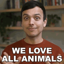 We Love All Animals Mitchell Moffit GIF - We Love All Animals Mitchell Moffit Asapscience GIFs