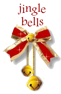 Jingle Bells Glitter Sticker - Jingle Bells Glitter Stickers