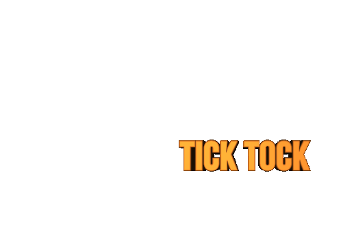 Tick Tock Hurry Up Sticker - Tick Tock Hurry Up Impatient Stickers